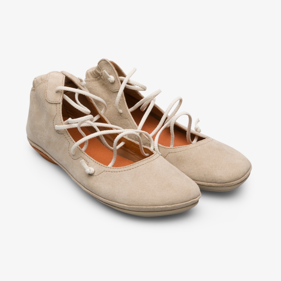Camper Right Beige - Camper Women's Ankle Boots ||2460-FZQKU||